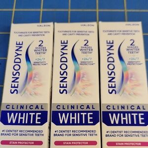 SENSO Clinical White Skincare Lot of 3 Tubes New in Box